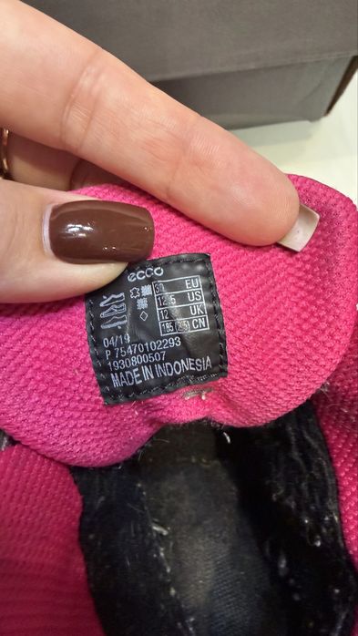 Ecco Urban Mini 30 розмір (18,5 см) Зимові чоботи для дівчинки