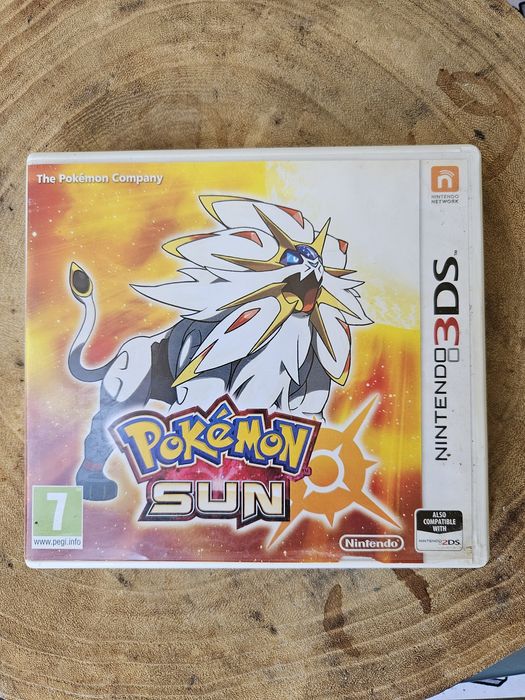 Pokémon Sun – Nintendo 3DS Case + Manuais