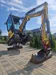 Yanmar SV18 Minikoparka hydrauliczna skarpówka. Rok 2019