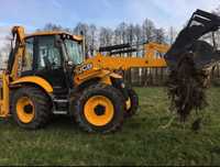 Uslugi koparki - ładowarki  Jcb 4cx pr cena 800 pln doba