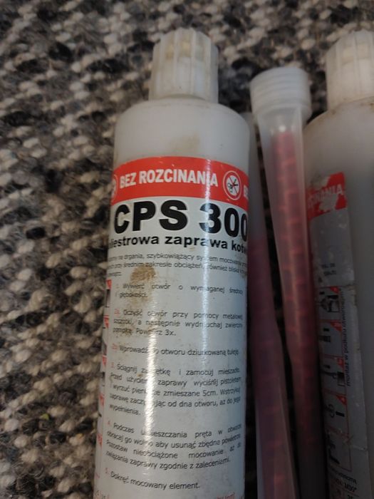 Kotwa chemiczna Arvex CPS 300  poliestrowa