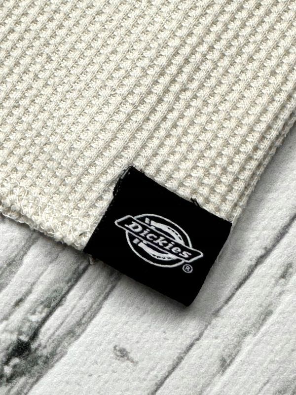 Dickies Koszulka Longsleeve Teksturowa na Guziki Męska Logowana