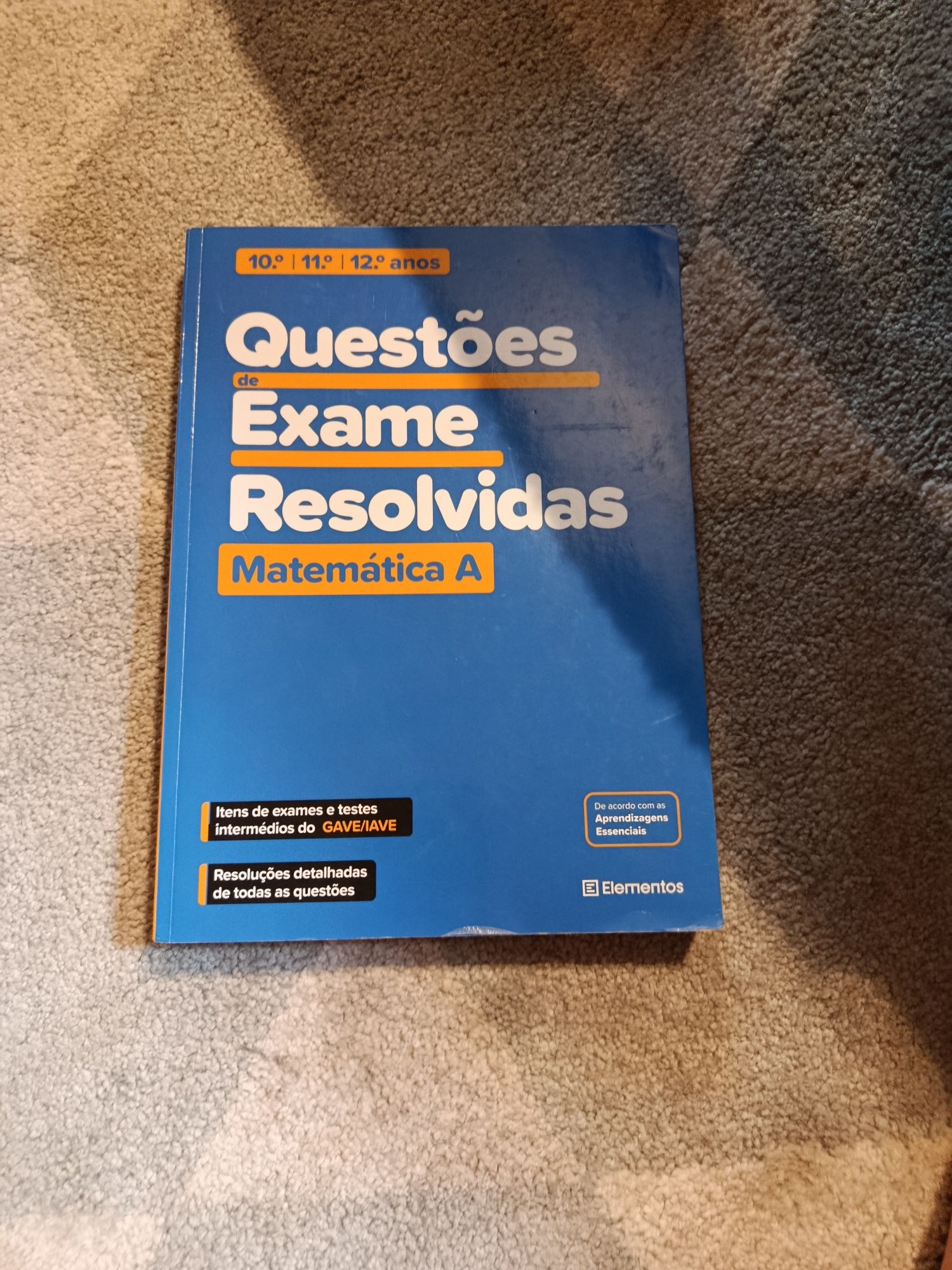 questões de exame resolvidas matemática A