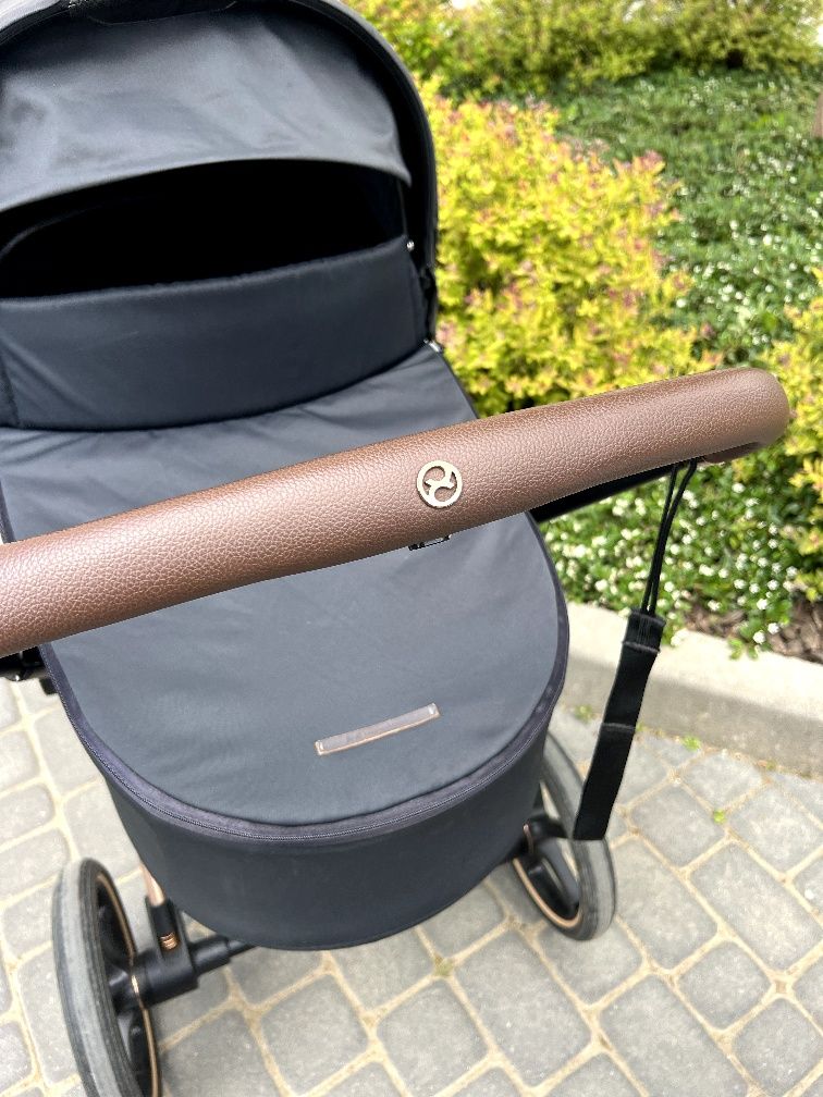 Cybex priam rose gold + автолюлька