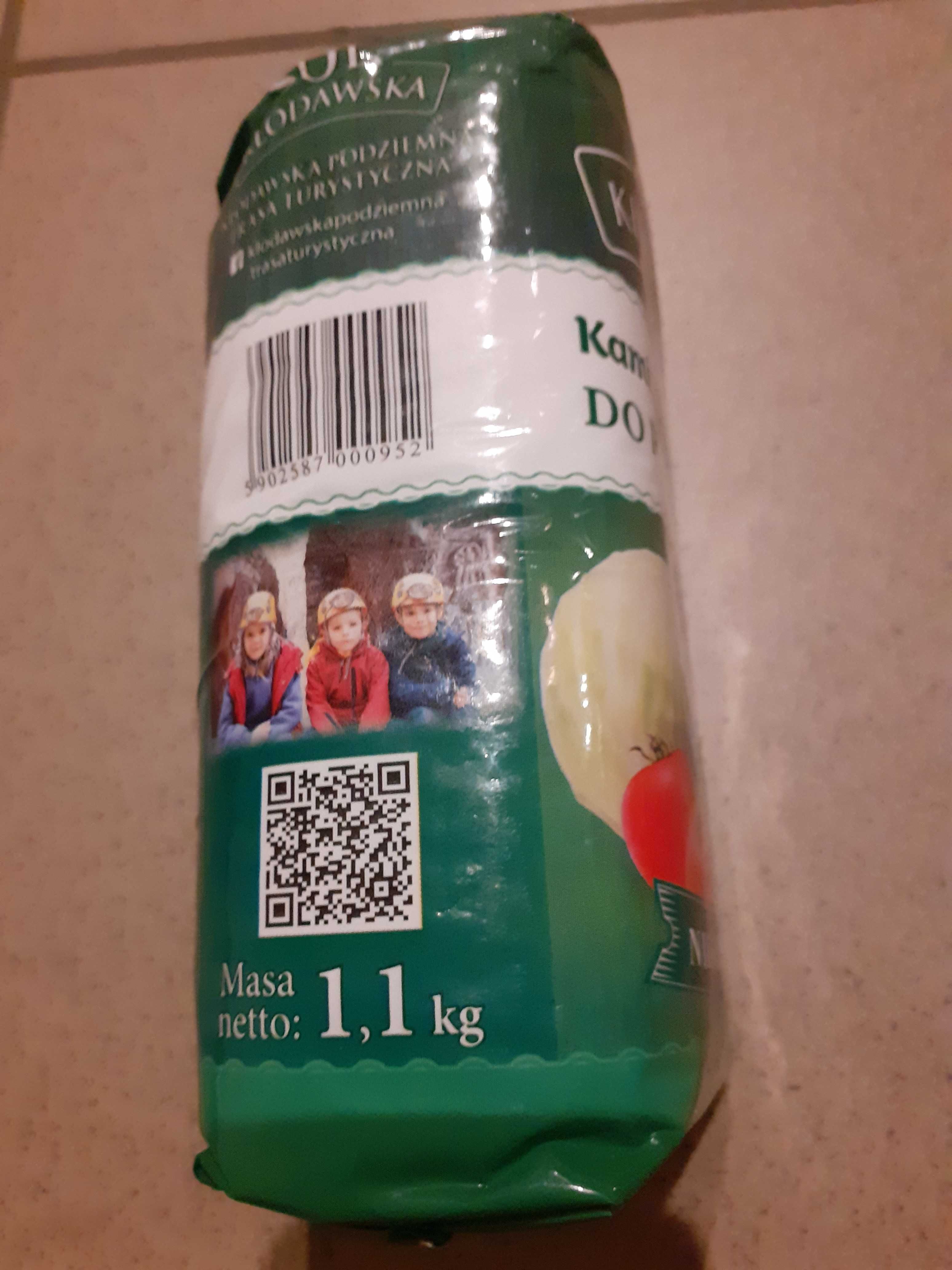 Sól kamienna naturalna do przetworów niejodowana 1,1 kg