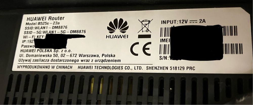 Router LTE Huawei B525s-23a