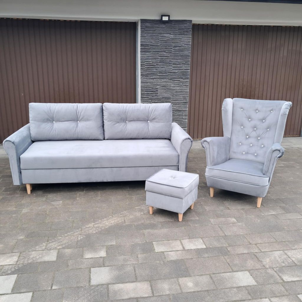 Sofa 3osobowa z funkcją spania