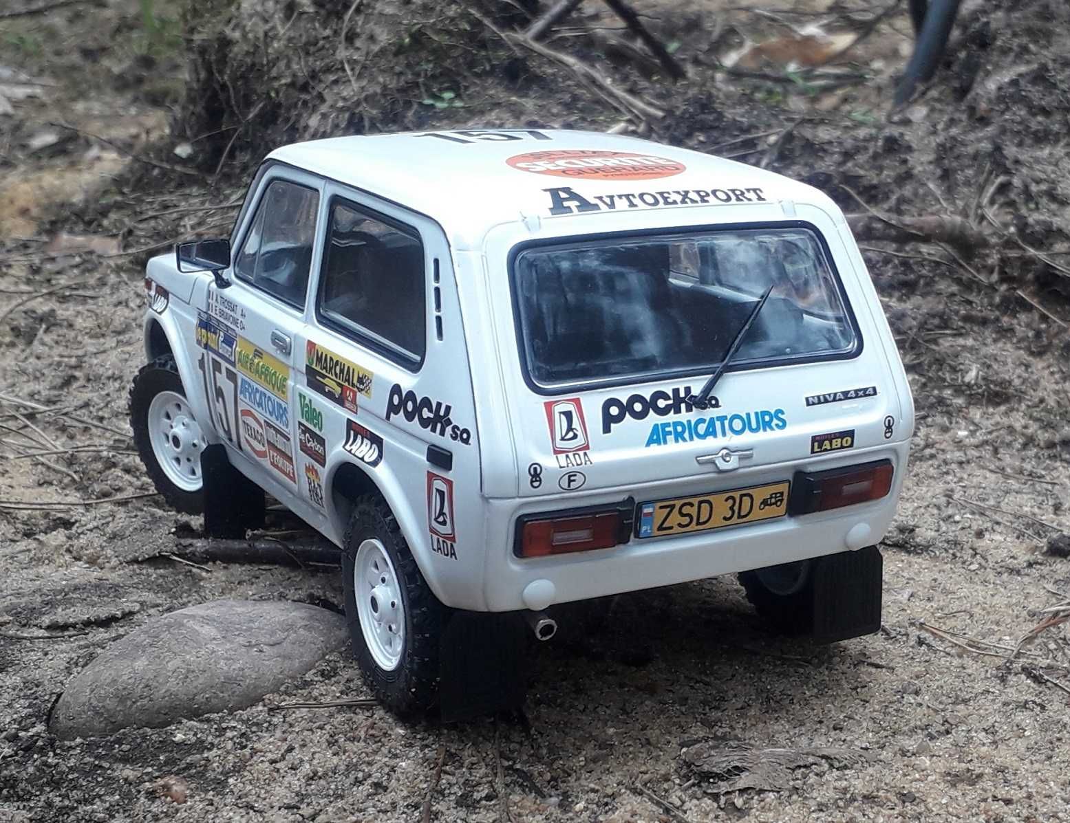 Solido Lada Niva rajd Dakar