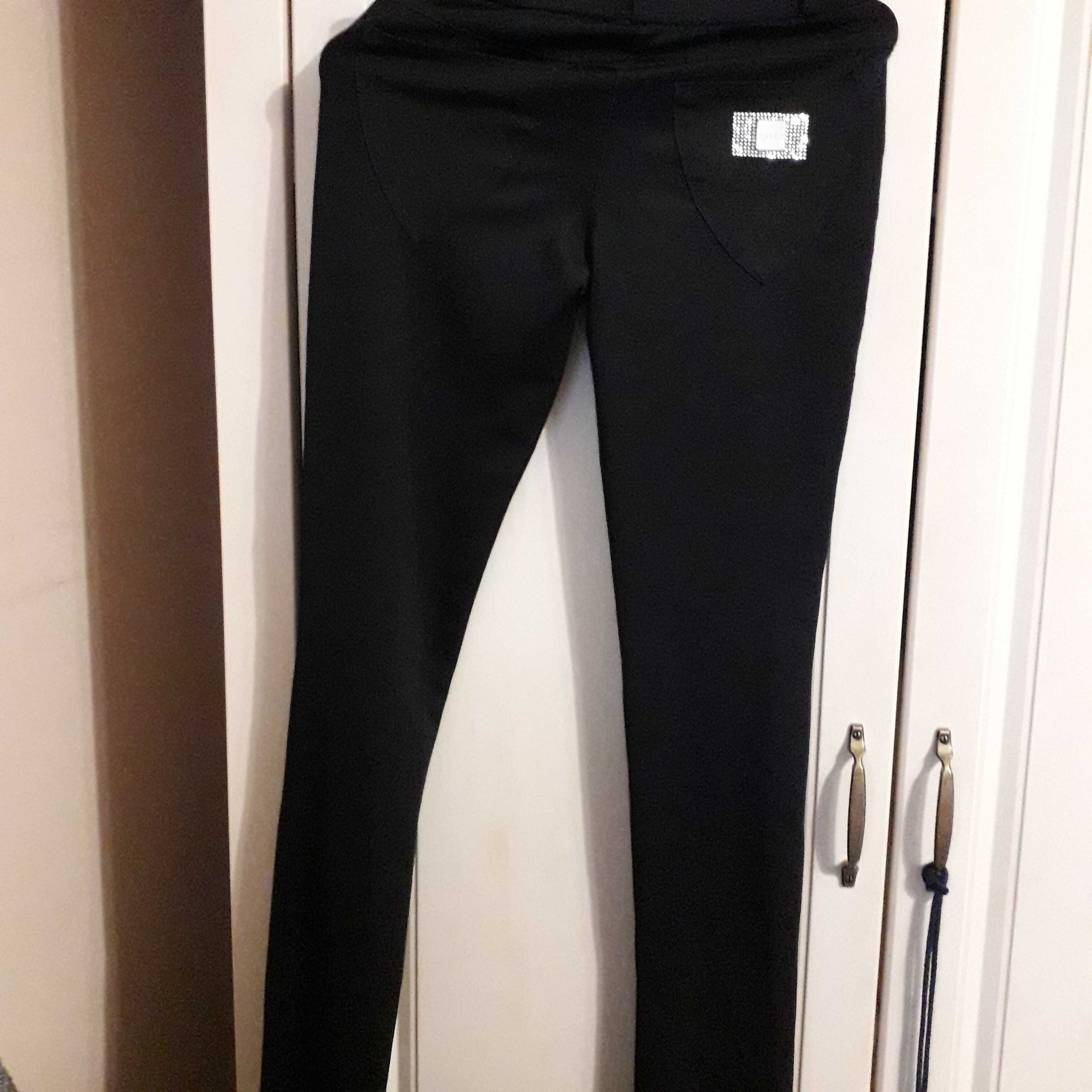 Spodnie czarne Zara rozmiar 122