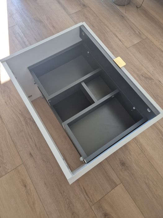 Szafka pod umywalkę Mirano Listrado wisząca 60 cm kaszmir