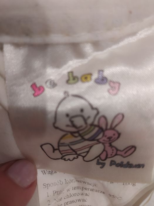 Kołdra medyczna całoroczna wraz z poduszką do łóżeczka