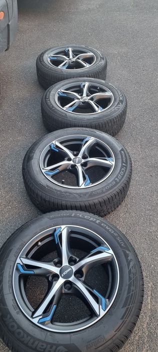 Титанові диски 5× 108 R 17з резиною