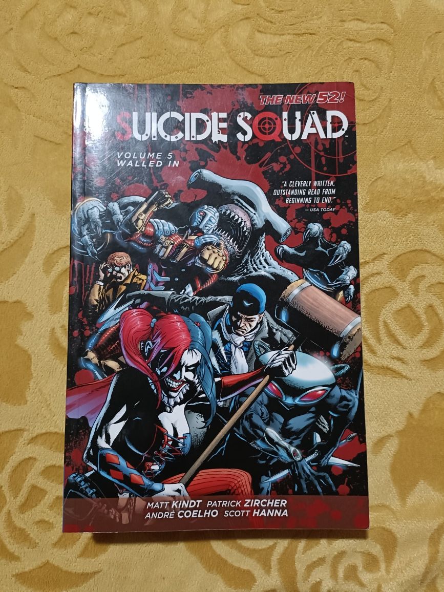 Suicide Squad 5 livros comics
