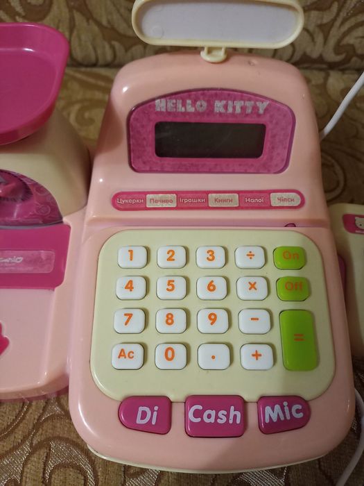 Касовий апарат на батарейках дитячий