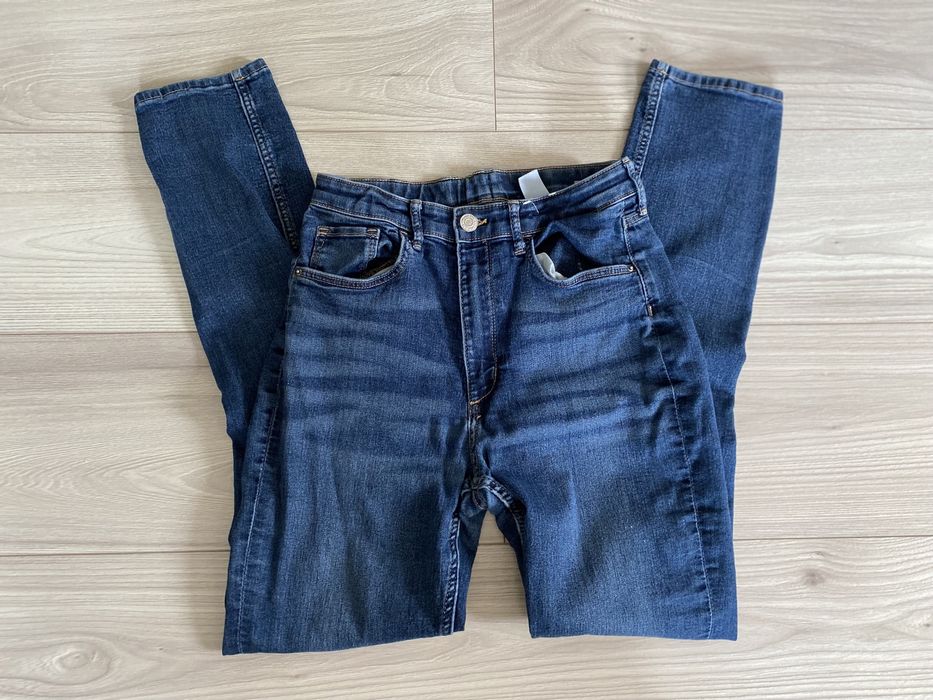 H&M spodnie skinny r. 164