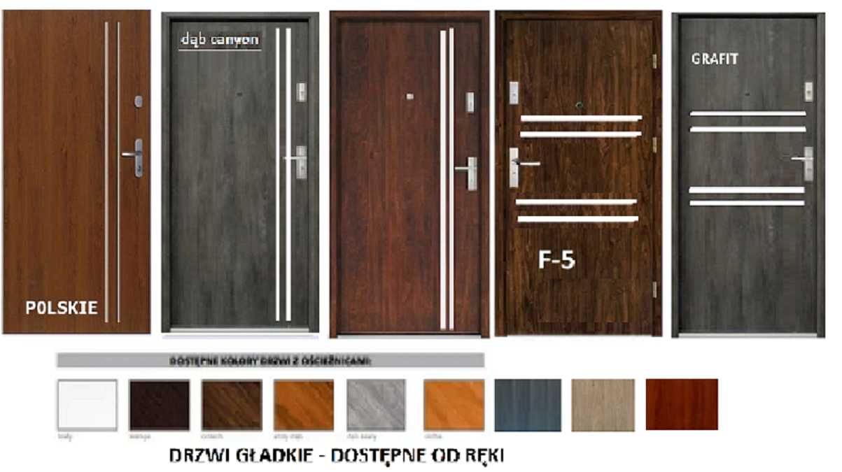 Drzwi z MONTAŻEM ,zewnętrzne ,WEJŚCIOWE do mieszkania-wewnątrzklatkowe