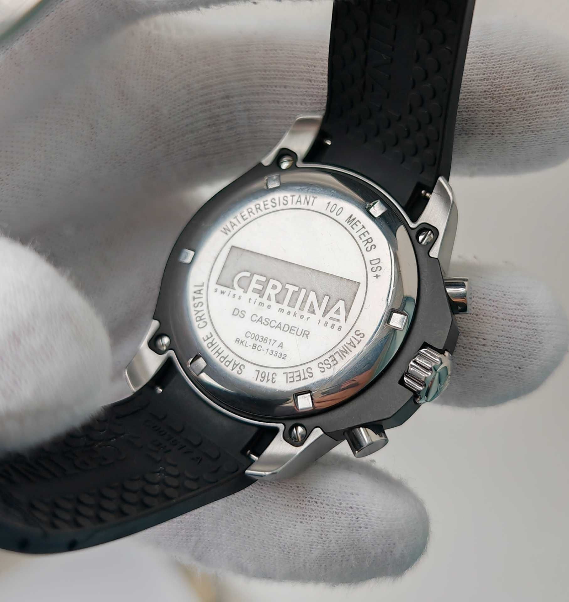 Чоловічий годинник Certina DS Cascadeur C003.617.27.050.00 Chronograph