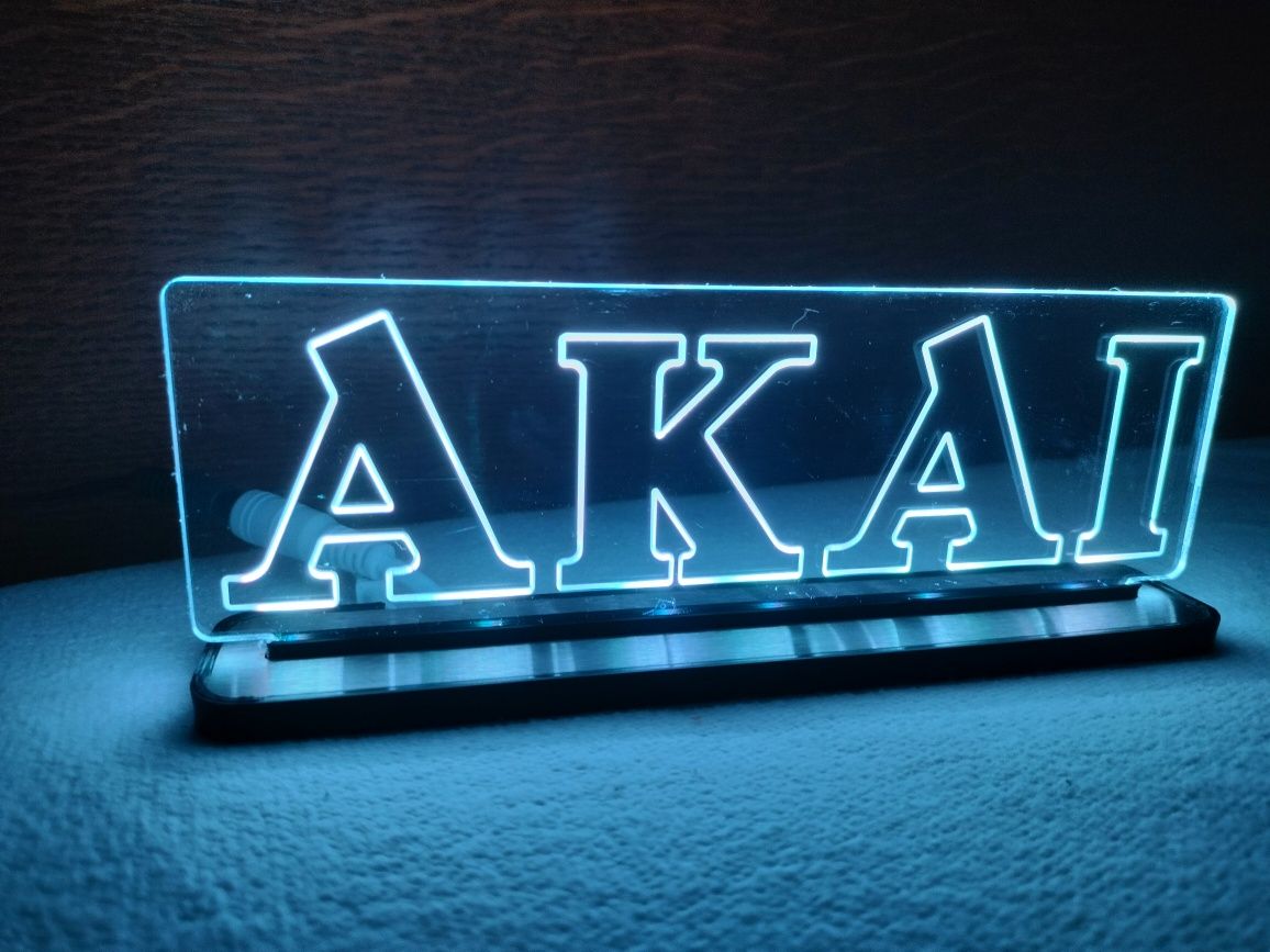 Akai, logo lampka LED