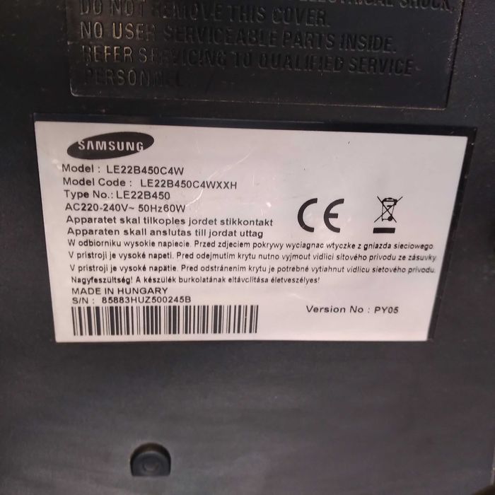 Monitor SAMSUNG z funkcją telewizora 22 cale z pilotem / Polecam /