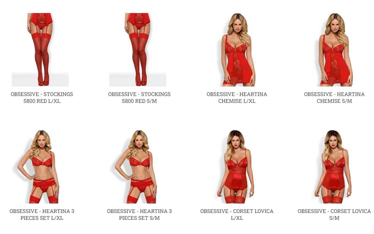 LINGERIE E OUTROS PRODUTOS DE SEXSHOP