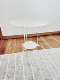 Mesa de apoio - Ikea LINDVED - branco, 50x68 cm