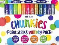 Farby W Kredce Chunkies Paint Sticks 24 Sztuki