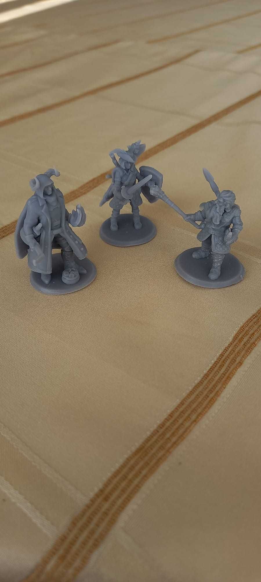 Impressão 3D de miniaturas para RPG de mesa e decoração
