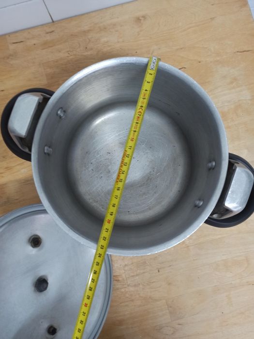 Panela pressão silampos  23cm diâmetro