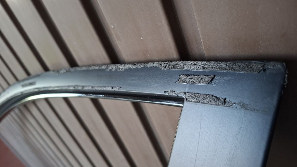 Hyundai ix35 lift czarna maska drzwi kierowcy.