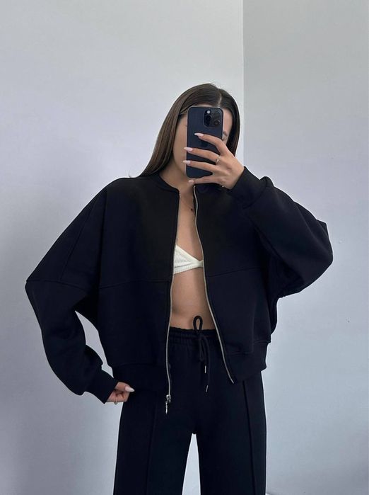 Женский костюм в стиле Зара 42-48 черный,графит Жіночий костюм гарний