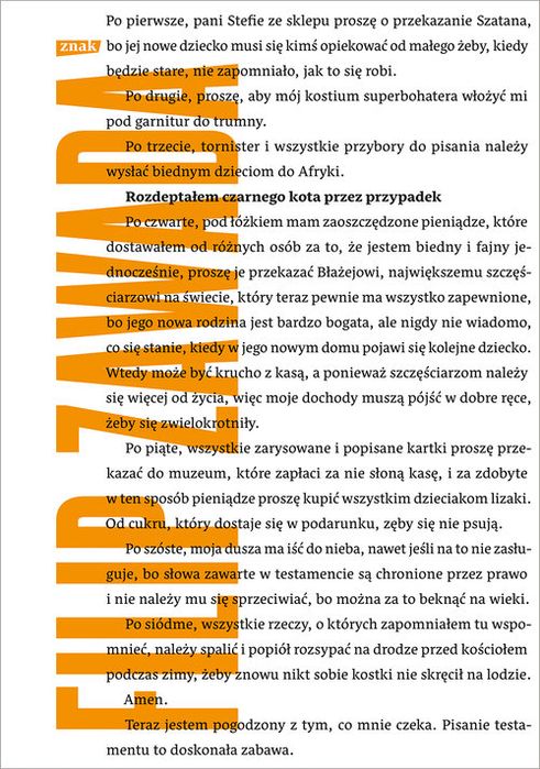 Rozdeptałem Czarnego Kota Przez Przypadek Zawada Filip