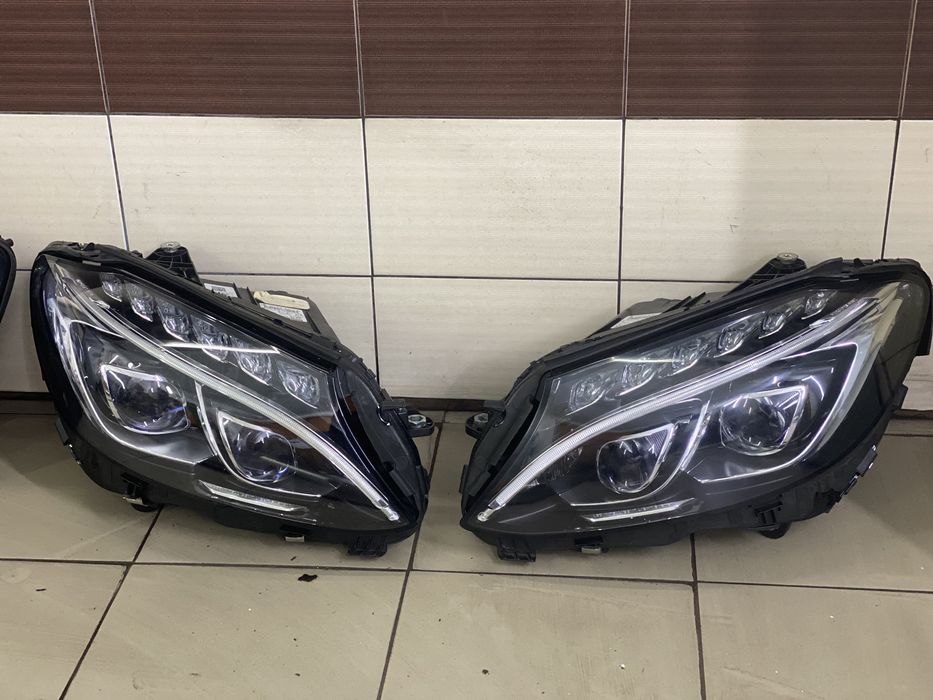 Mercedes C-клас w 205 фара права ліва  led