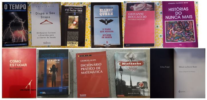 Vários Livros Nacionais e internacionais .