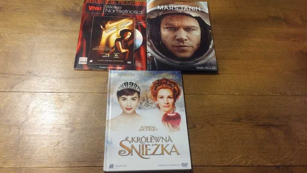 DVD Marsjanin, Królewna Śnieżka, Grace