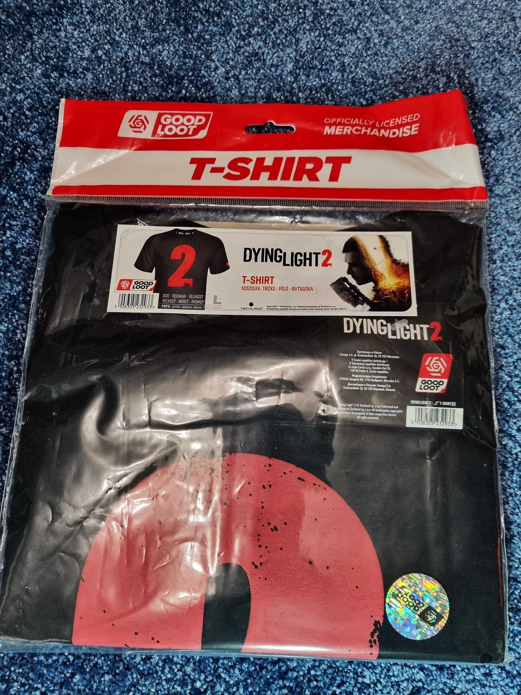 Dying Light 2 T-Shirt L Koszulka 100% bawełna