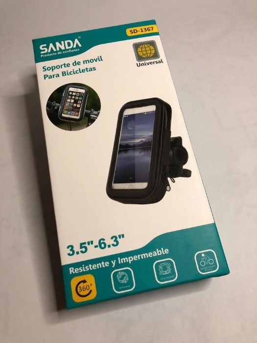 Suporte Universal de Smartphone /GPS até 6.3Pulgadas Para Bicicleta N