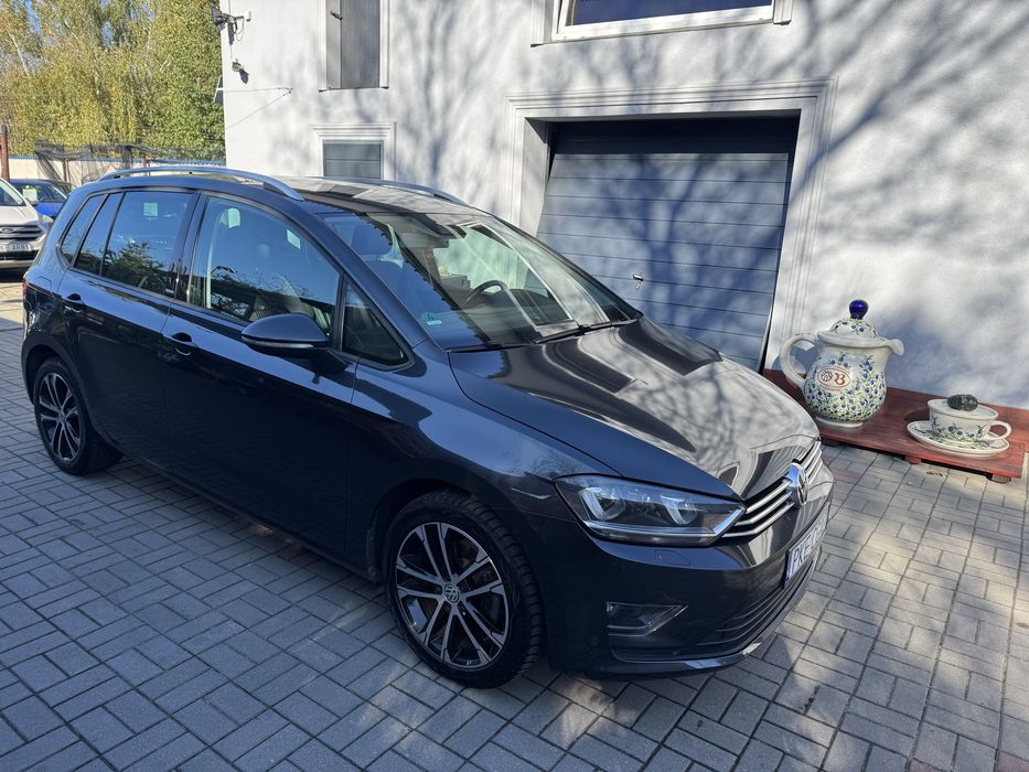 VW Golf Sportsvan 1.4 125 KM DSG sprowadzony 2016 zarejestrowany Navi