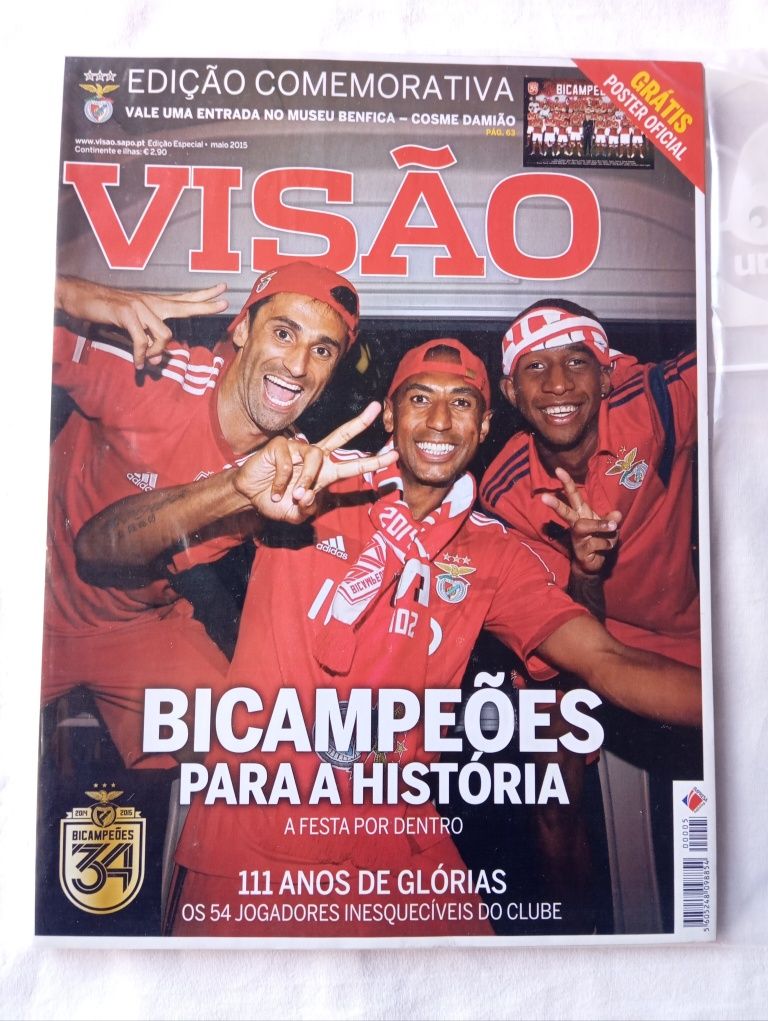 Revista Visão Edição Comemorativa Bicampeões