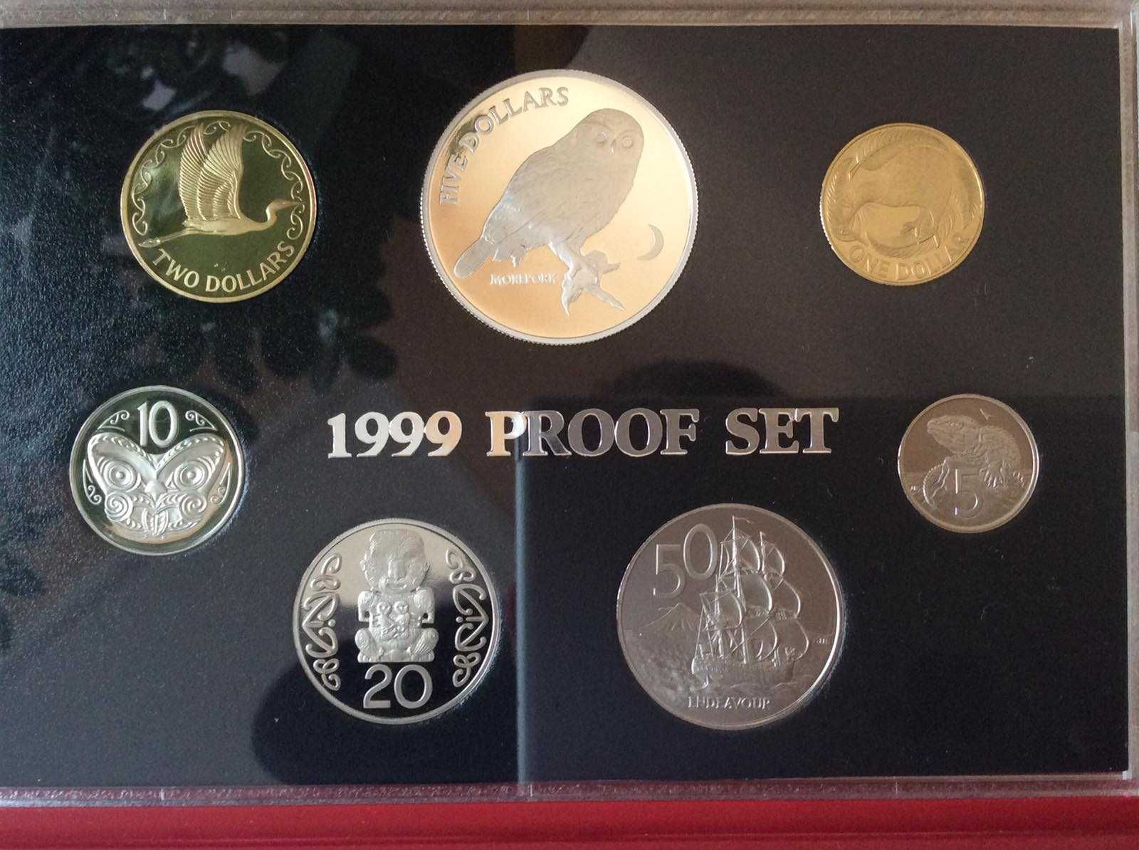 Нова Зеландія набори монет