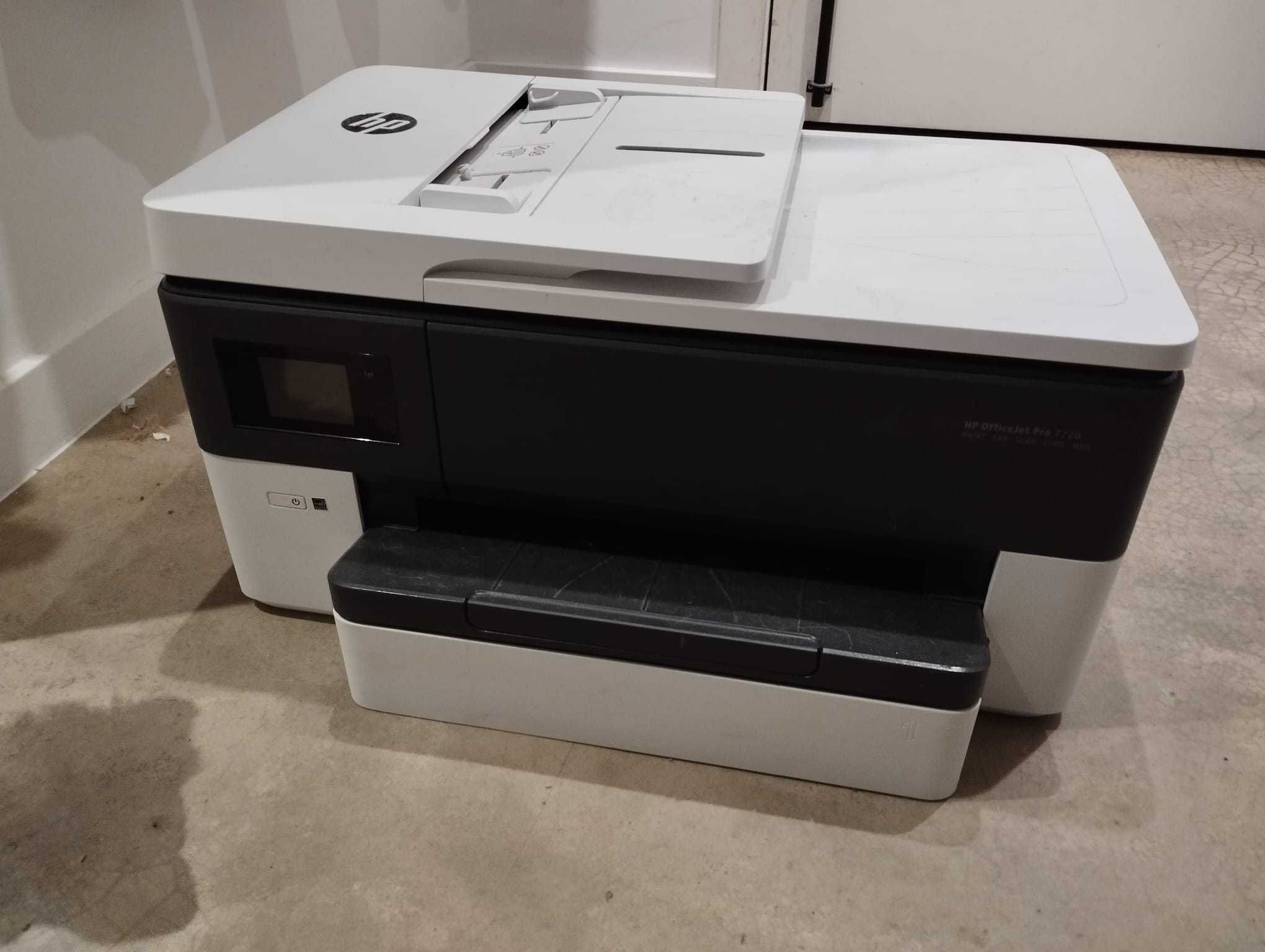 Impressora HP Officejet 7720 - IMPRIME TAMANHOS A4 E A3