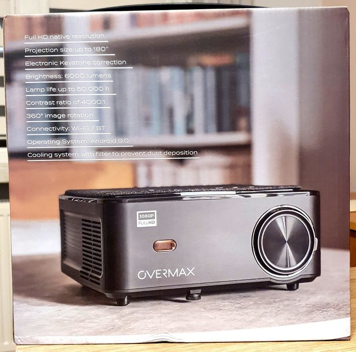 BLACK FRIDAY DEAL! NOWY Projektor Overmax Multipic 5.1 LED Full HD