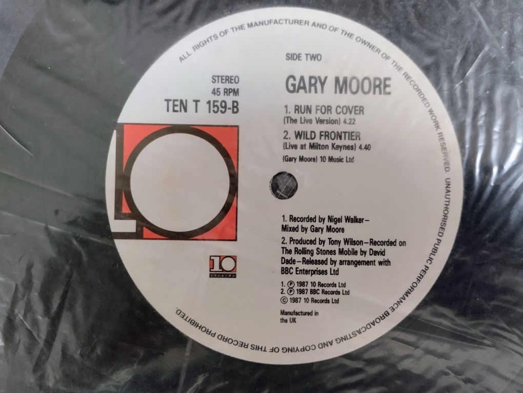 Vinil EP Maxi Single Gary Moore: Wild Frontier