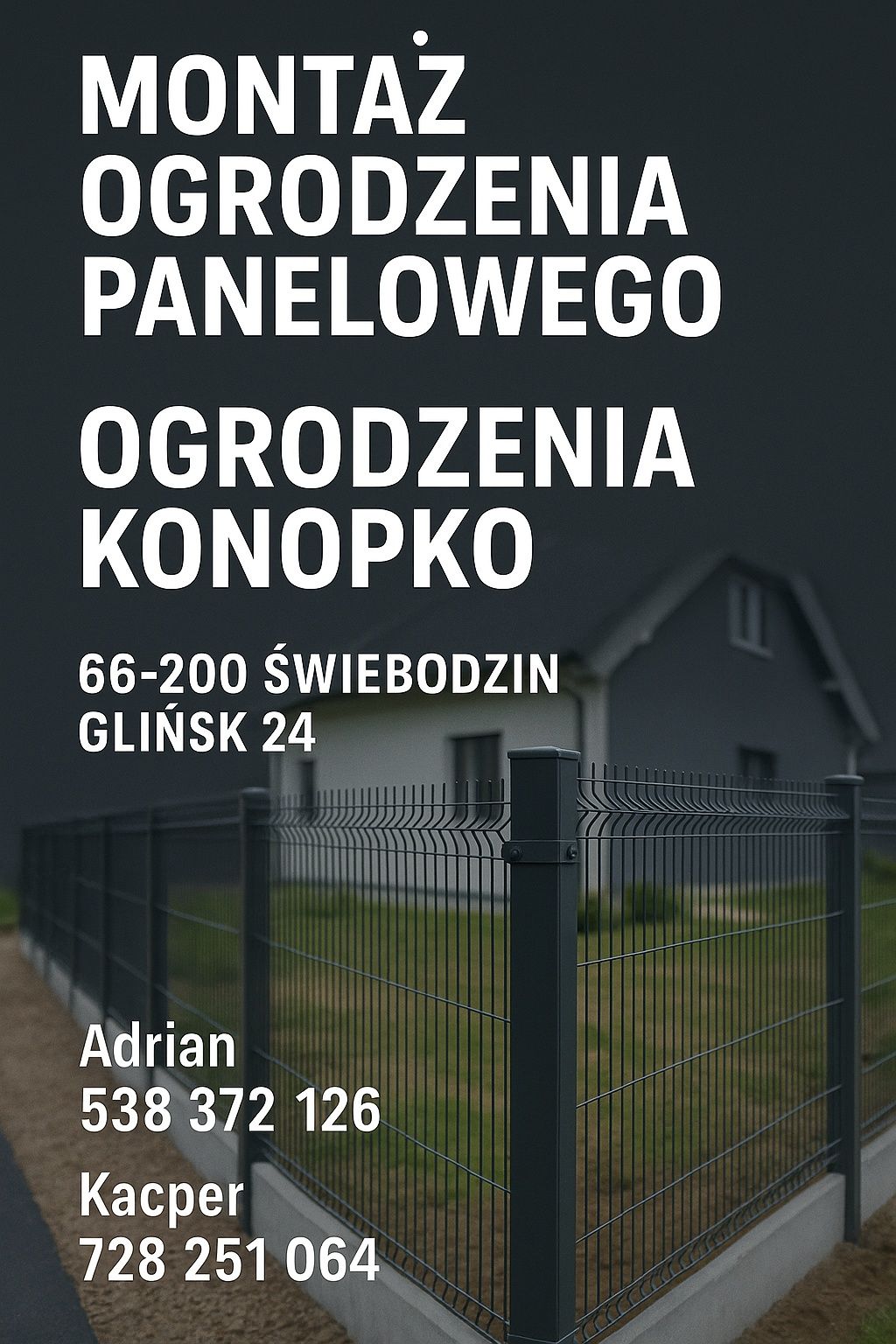 Ogrodzenie Panelowe Montaż Transport