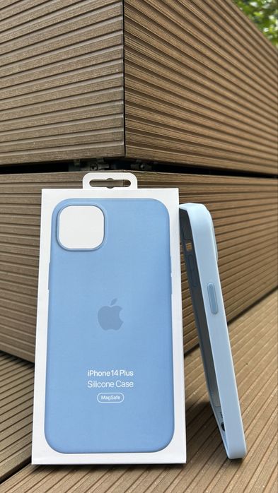 Silikonowe Magsafe Etui do Iphone’a 14 Plus Jasnoniebieski