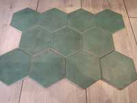 Mozaika zielona kafelki