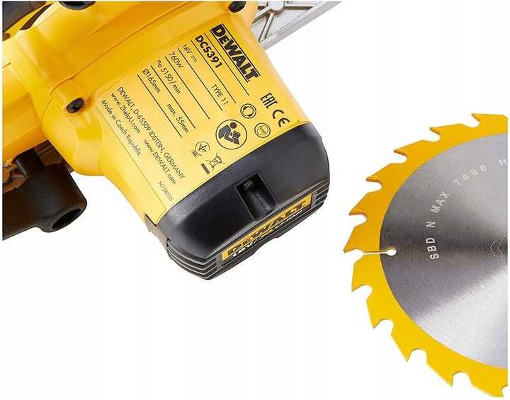 pilarka dewalt dcs391n korpus 165mm tarcza 3 lata gwarancja