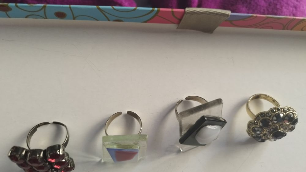 Anéis ajustáveis e fios