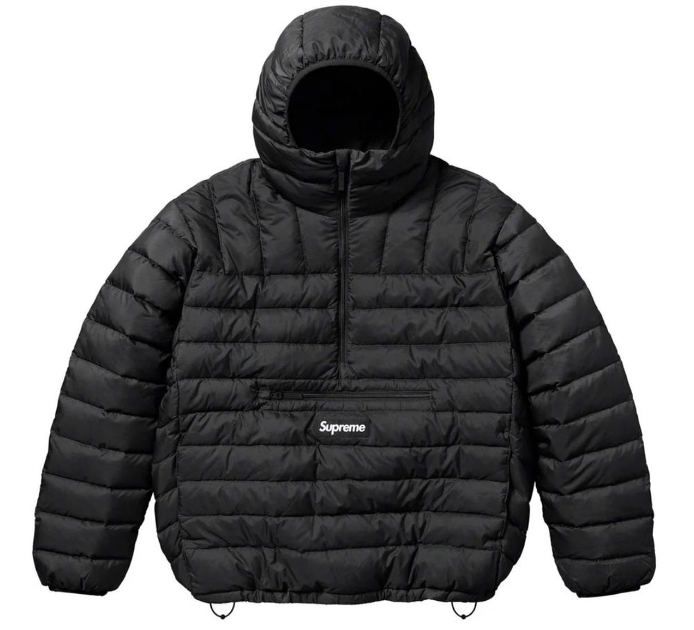 Куртка Supreme Micro Down Jacket Black Оригинал