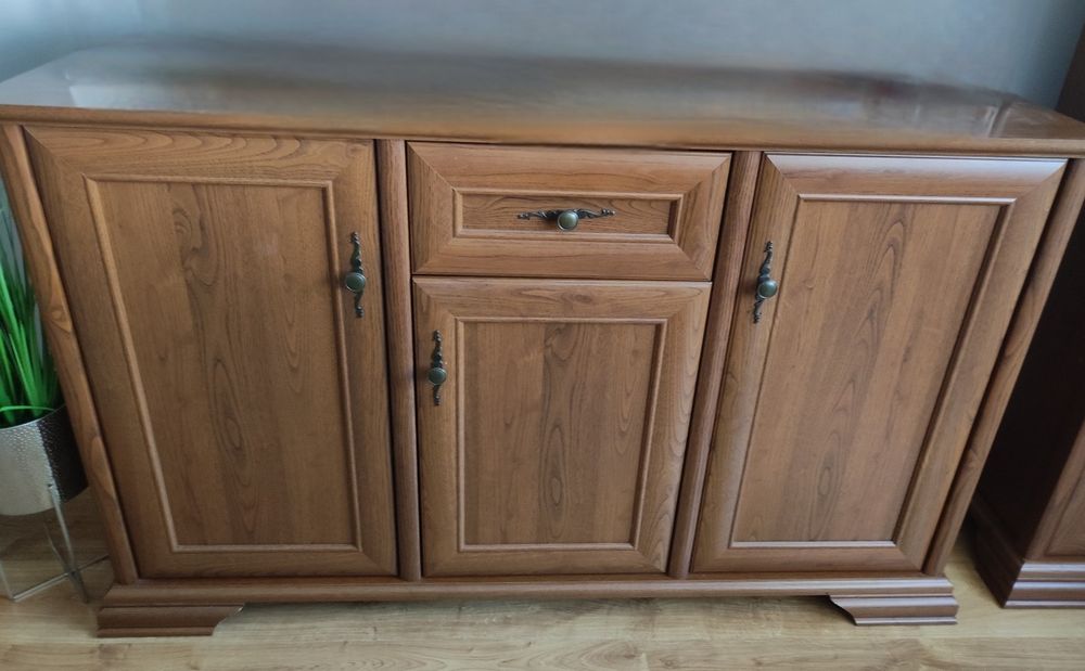 Zestaw mebli Black Red White kolekcja Kent kolor Kasztan