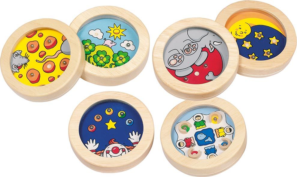 Gra Zręcznościowa Kuleczka Do Dołeczka Goki 1 Szt.mix Goki